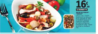 E.Leclerc SALADE DE POULPE(¹) "TAPASTI" offre