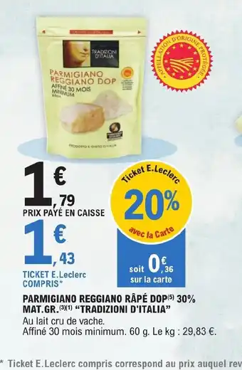 PARMIGIANO REGGIANO DOP