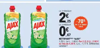E.Leclerc NETTOYANT (5)(6) "AJAX" offre