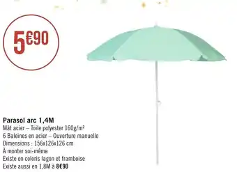 Géant Casino Parasol arc 1,4M offre
