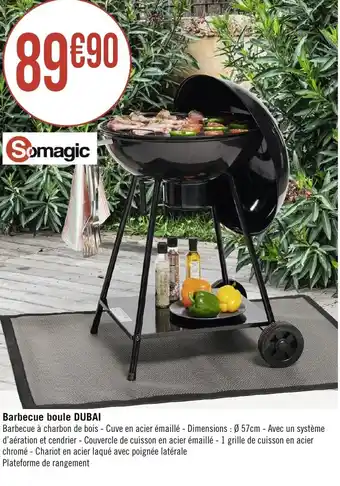 Géant Casino Barbecue boule DUBAI offre