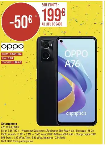 Géant Casino Smartphone offre