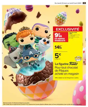 Carrefour Figurine Funko «pop» offre