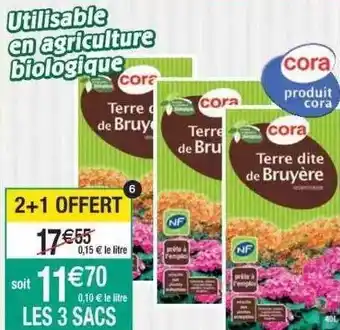 Cora x Carrefour Terre Dite De Bruyère Cora offre