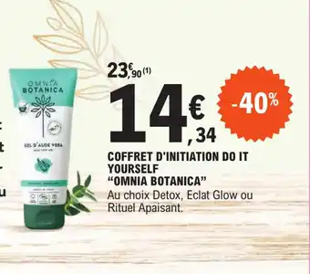 E.Leclerc COFFRET D'INITIATION DO IT YOURSELF "OMNIA BOTANICA" offre