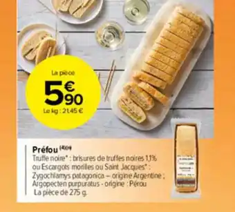 Carrefour Market Préfou offre