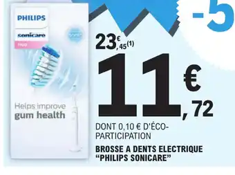 E.Leclerc BROSSE A DENTS ELECTRIQUE "PHILIPS SONICARE" offre