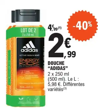 E.Leclerc DOUCHE "ADIDAS" offre