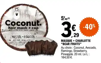 MASQUE + CHARLOTTE "BEAR FRUITS"