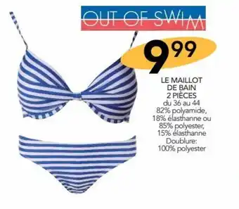 LE MAILLOT DE BAIN 2 PIÈCES
