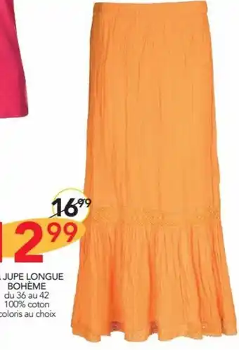 Stokomani LA JUPE LONGUE BOHÈME offre