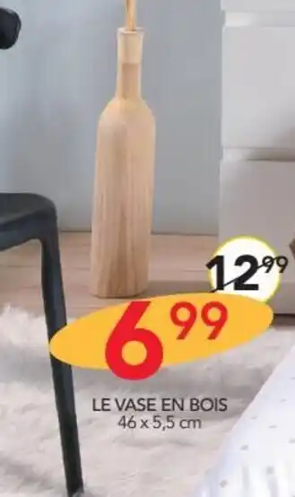 Stokomani LE VASE EN BOIS offre