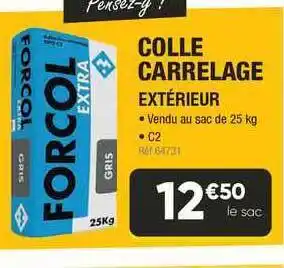 Colle Carrelage Extérieur Forcol