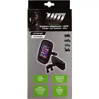 Feu Vert Um support pour téléphone ou gps pour moto et scooter offre