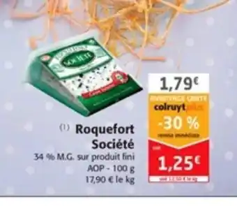 Colruyt Roquefort Société offre