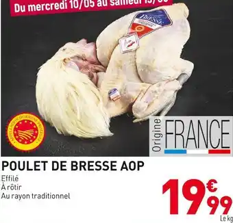 Grand Frais Poulet de bresse aop offre