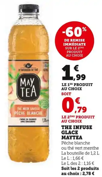 U Express Maytea the infuse glace offre