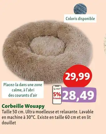 Maxi Zoo Wouapy corbeille offre