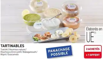Grand Frais Tartinables offre