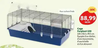 Maxi Zoo Ferplast cage ferplast 120 offre