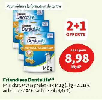 Maxi Zoo Dentalife friandises offre