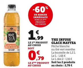 Super U Maytea thé infuse glacé offre