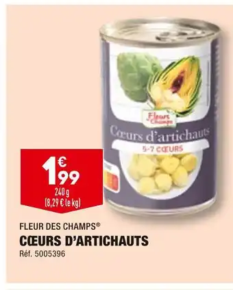 ALDI Fleur des champs cœurs d’artichauts offre