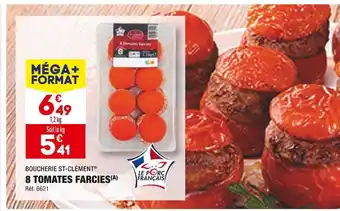 ALDI Boucherie st-clément 8 tomates farcies offre