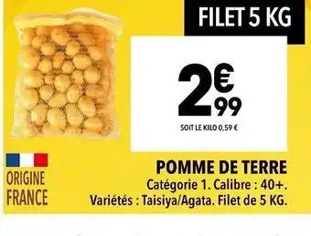 Supeco Pomme de terre offre