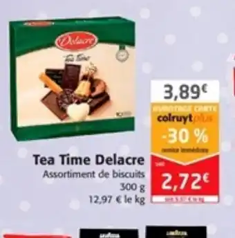 Colruyt Tea Time Delacre offre
