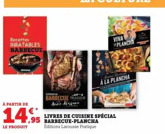 Super U LIVRES DE CUISINE SPÉCIAL offre