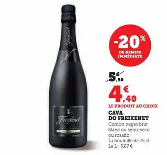 Super U Cava do freixenet offre
