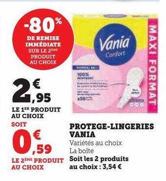 Hyper U Protege-lingeries vania offre