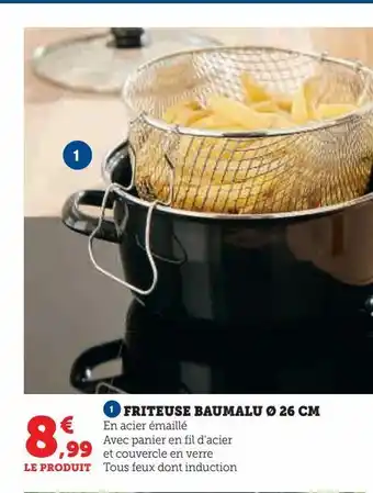Hyper U Friteuse baumalu ø 26 cm offre