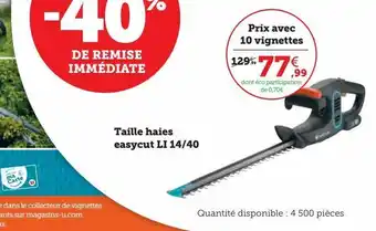 Taille haies  easycut li 14/40