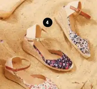 Hyper U Espadrilles talon femme offre