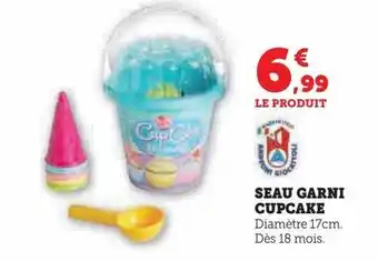 U Express Seau garni cupcake offre