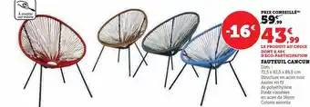 Fauteuil cancun