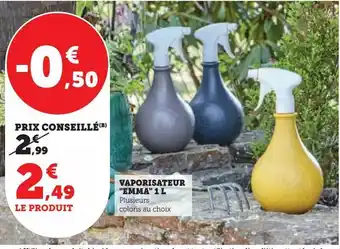 Vaporisateur emma 1 l