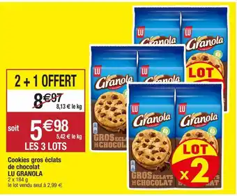 Migros Cookies lu offre