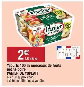 Migros Yaourt yoplait offre