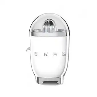 Rue du commerce Smeg presse-agrumes années 50 - 70w blanc cjf01wheu offre