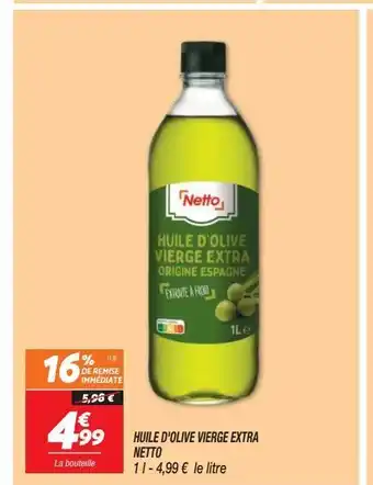 Netto Huile d'olive vierge extra netto offre