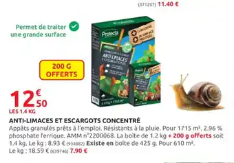 Rural Master ANTI-LIMACES ET ESCARGOTS CONCENTRÉ offre