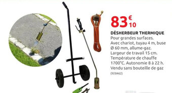 Rural Master DÉSHERBEUR THERMIQUE offre
