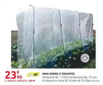 Rural Master MINI SERRE à TOMATES offre