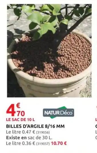 Rural Master BILLES D'ARGILE 8/16 MM offre