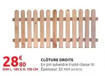 Rural Master CLÔTURE DROITE offre