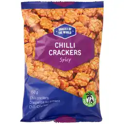 Action Snacks of the world crackers chili offre