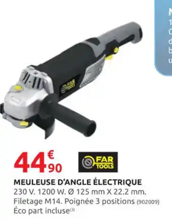 Rural Master MEULEUSE D'ANGLE ÉLECTRIQUE offre